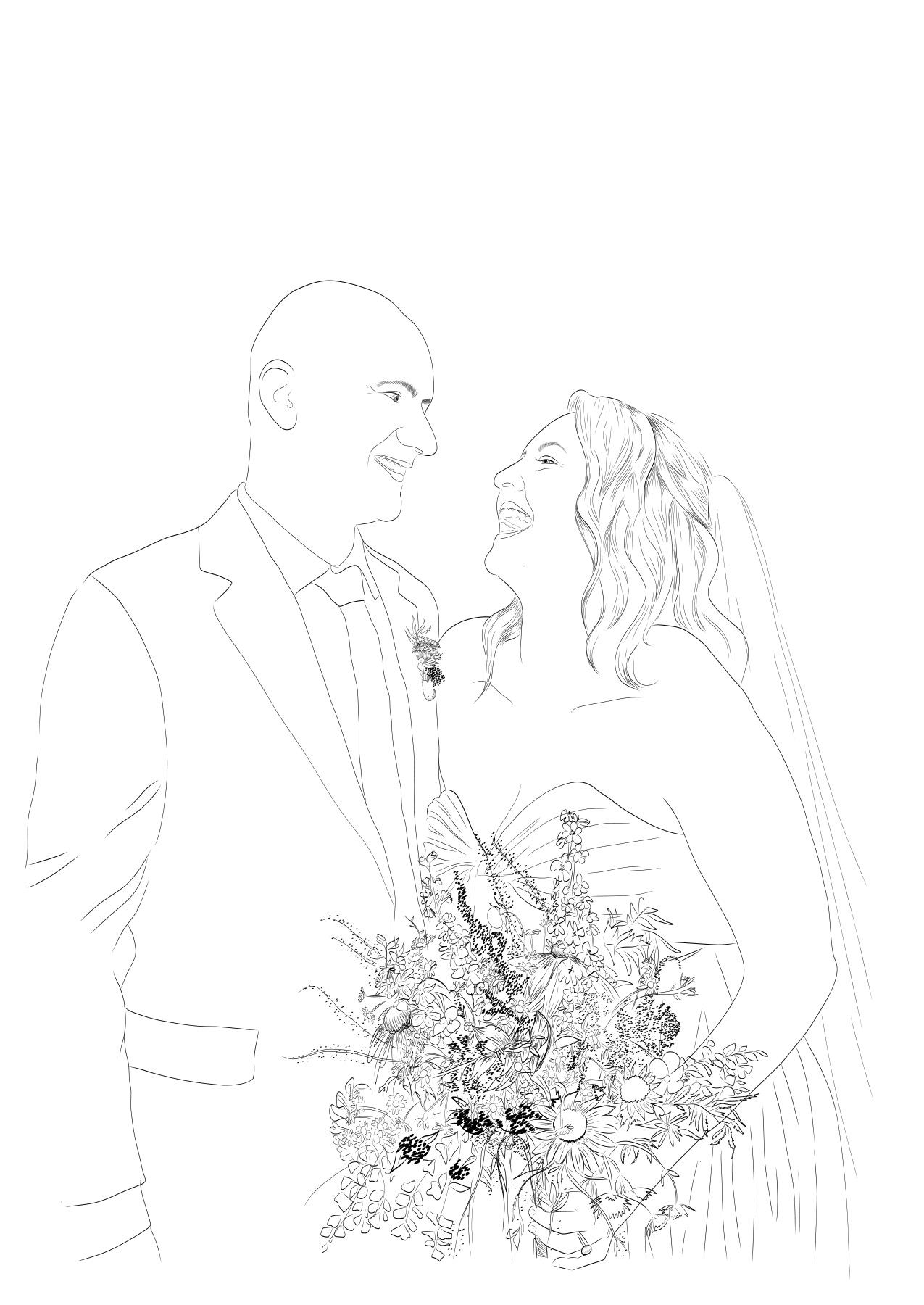 wedding illustration